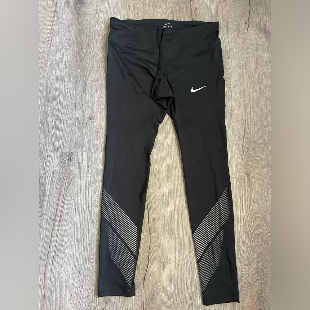 Nike Black Dri-Fit Legging - Size Medium
